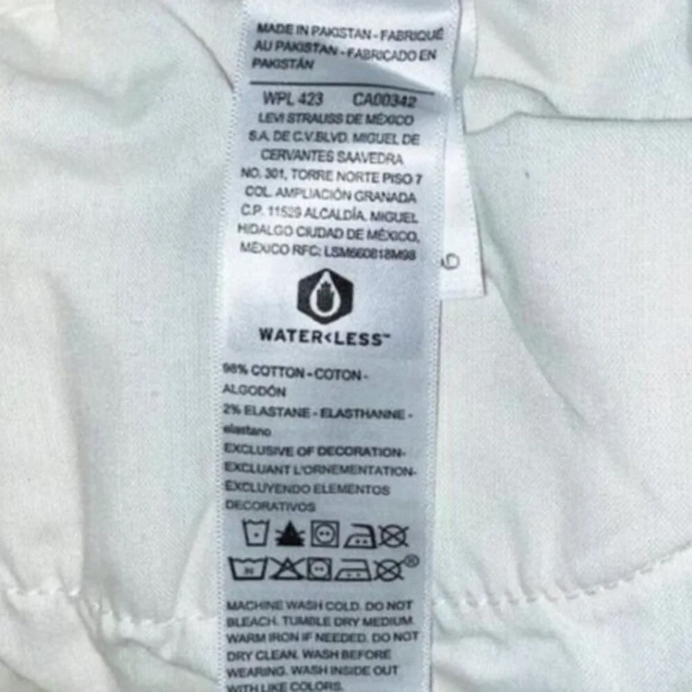 Levi’s Signature Heritage High Rise Loose Crop Jeans Women’s Size 4 / W27 NWT - Picture 7 of 9